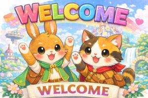 このサイトについて｜うさちゃん＆ねこちゃんのプロフィールと歩み