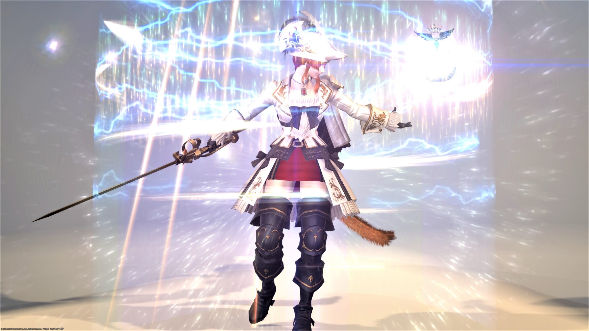 FF14 アイディアル 赤魔道士 AF4【胴手脚足】 うさねこ散歩 FF14 アイディアル 赤魔道士 AF4【胴手脚足】 うさねこ散歩