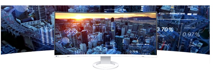 新商品] EIZO ウルトラワイド曲面 UWQHD+(3840×1600) | うさねこ散歩