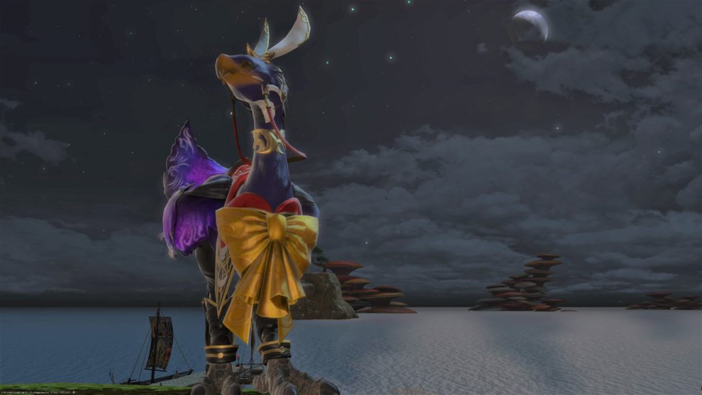 Ff14 ツクヨミ バード チョコボ装甲 うさねこ散歩