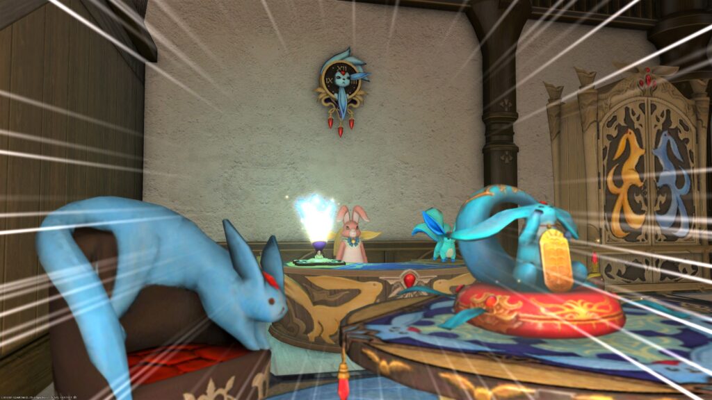 Ff14 カーバンクル シリーズ ハウジング 家具 うさねこ散歩 Ff14 カーバンクル シリーズ ハウジング 家具 うさねこ散歩