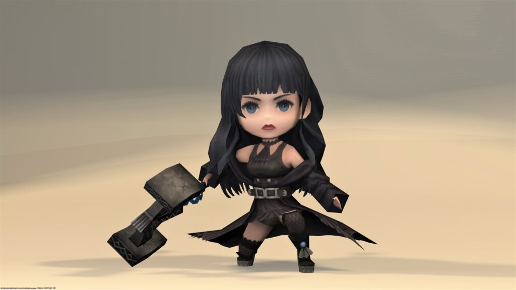 Ff14 ミニオン マメット ガイア うさねこ散歩