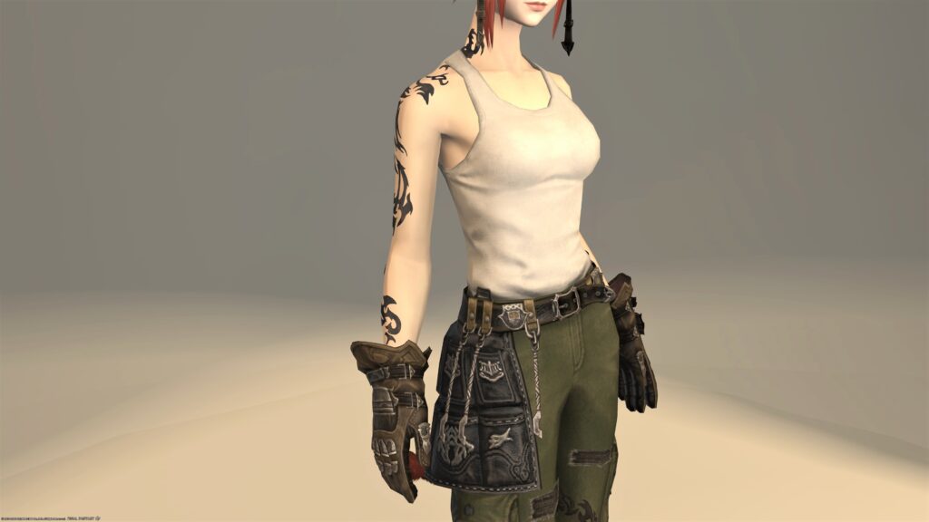 Ff14 スカイワーカーシリーズ おしゃれ装備 5 41 うさねこ散歩