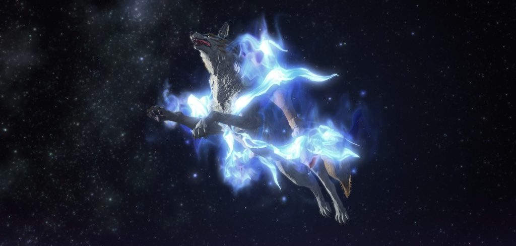 Ff14 マウント 青のカムイ うさねこ散歩