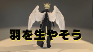 FF14　羽を生やそう エンジェルウィング