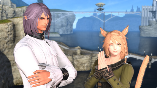 Ff14 ヘアカタログ ドーンブレイド 探索中 うさねこ散歩
