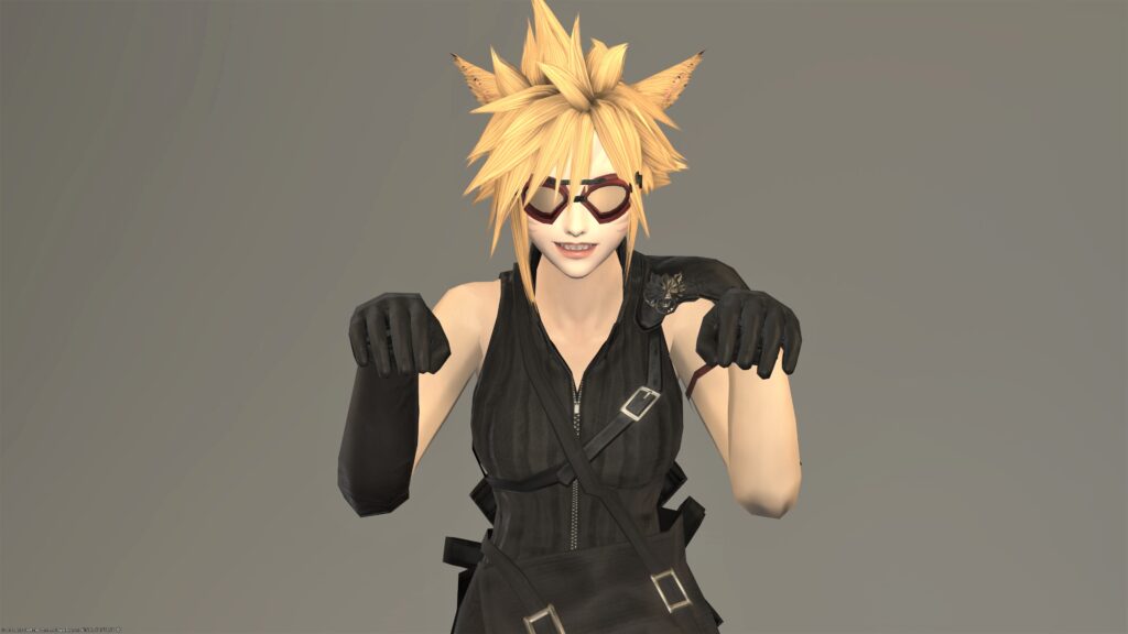 Ff14 エモート 呪う うさねこ散歩