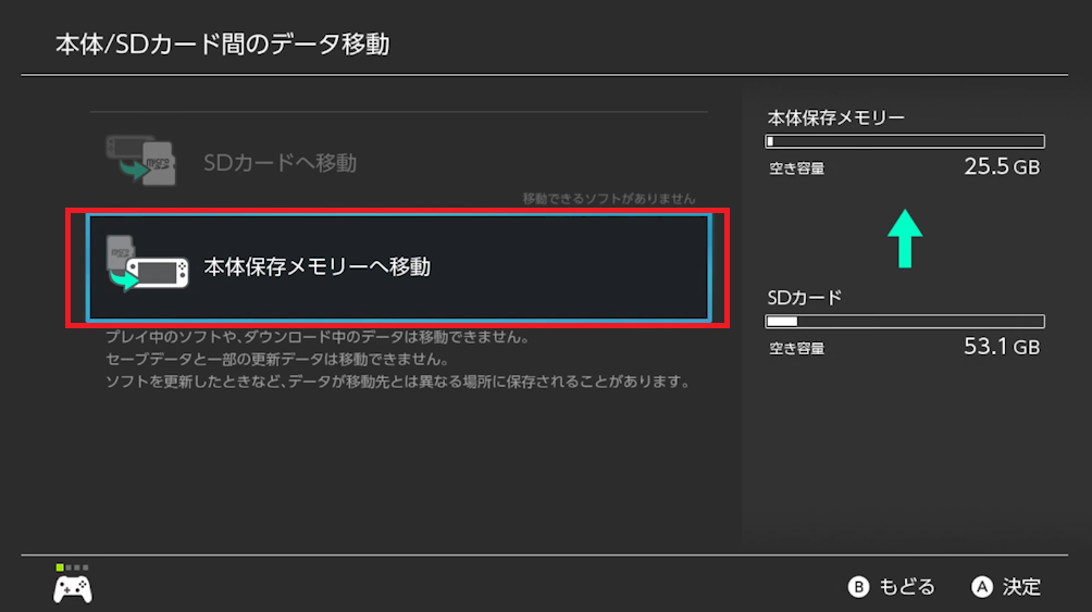 Switch 本体 Sdカード間でのデータ移行 うさねこ散歩