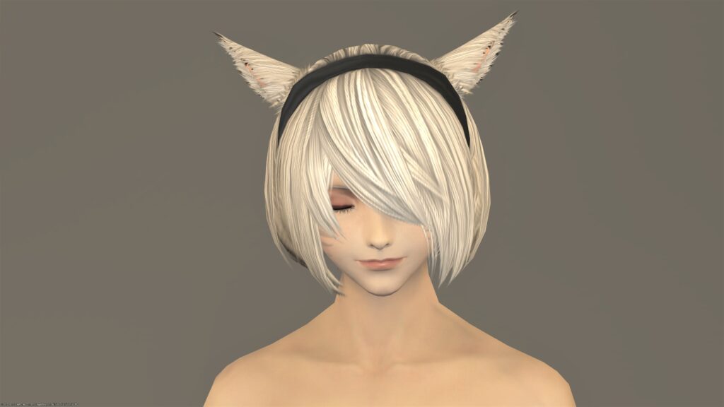 Ff14 パッチ5 5 ヘアカタログ 9s ヘアカタログ 2b 取得 うさねこ散歩