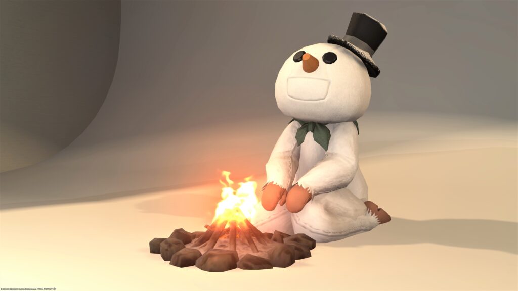 Ff14 ミニオン 放浪者の焚き火 うさねこ散歩