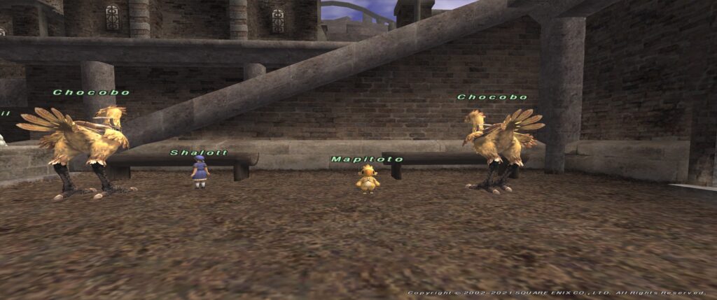 Ff11 マウント取得クエスト ライドオン チョコボ乗り免許証 うさねこ散歩