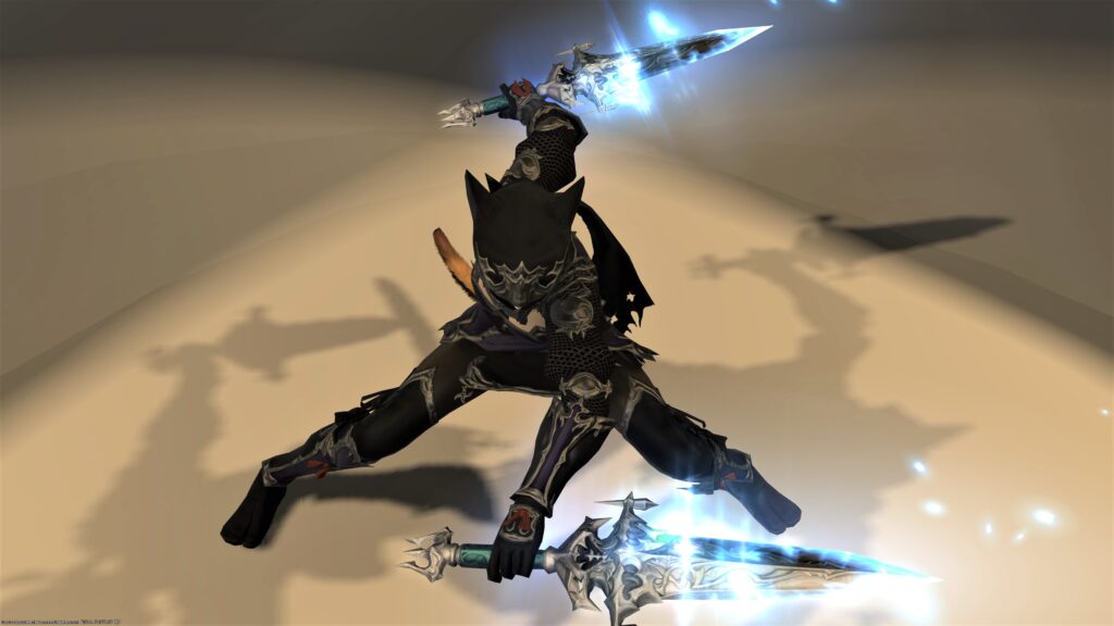 Ff14 忍者 光り輝く武器 ダガー オブ ラウンド うさねこ散歩