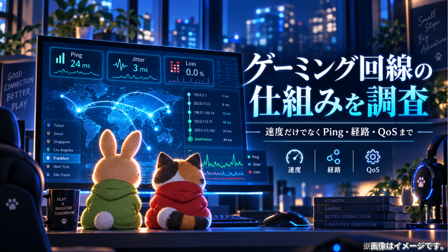 ゲーミング回線と普通の光回線の違いを解説